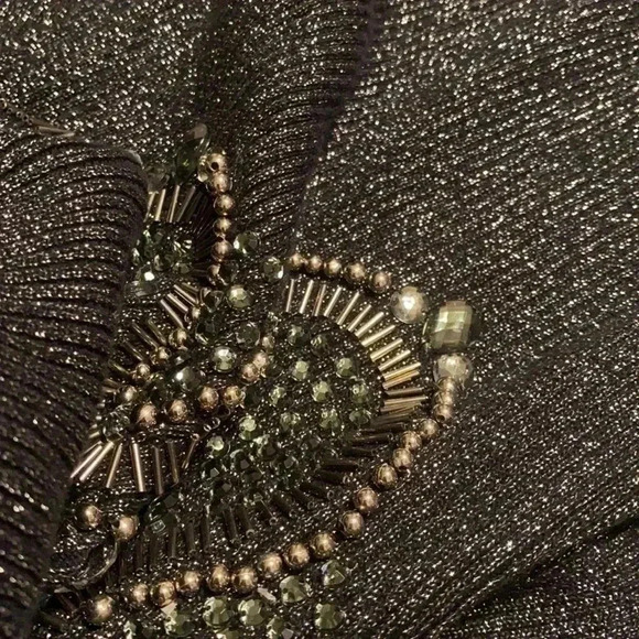 Objects D’art woman metallic beaded cotton sweater - Picture 7 of 10